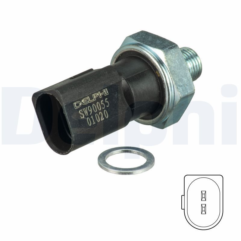 Датчик тиску оливи DELPHI SW90055 - zapix