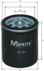 Оливний фільтр MFILTER TF61 - zapix