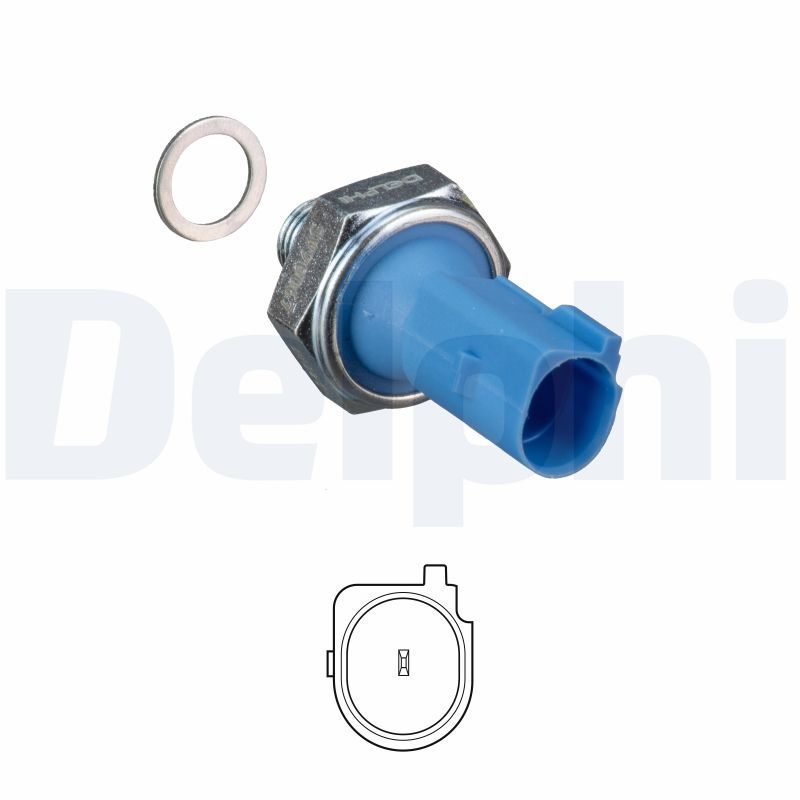 Датчик тиску оливи DELPHI SW90067 - zapix