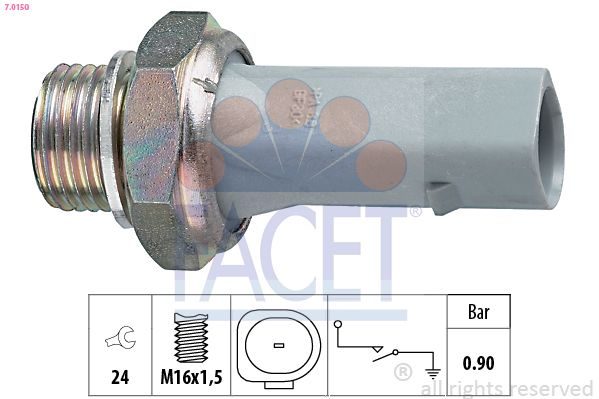 Датчик тиску оливи FACET 70150 - zapix