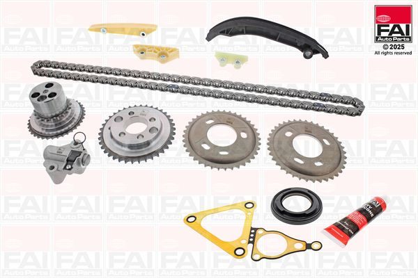Комплект ланцюгів привода FAI AUTOPARTS TCK138 - zapix