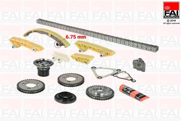 Комплект цели привода распредвала FAI AUTOPARTS TCK47