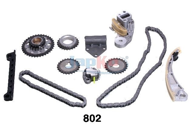 Комплект ланцюгів привода JAPKO KJK802 - zapix