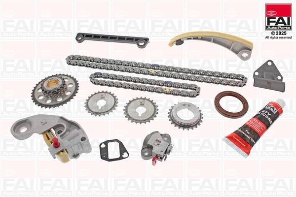 Комплект ланцюгів привода FAI AUTOPARTS TCK62
