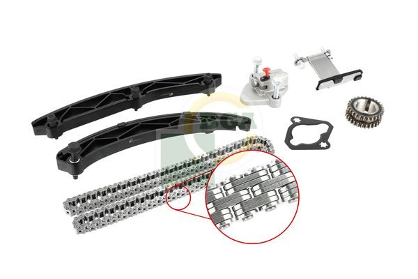 Комплект ланцюгів привода BGA TC9505FK - zapix