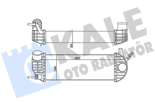 Інтеркулер KALE OTO RADYATÖR 344980 - zapix