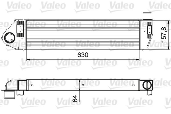 Інтеркулер VALEO 818621 - zapix