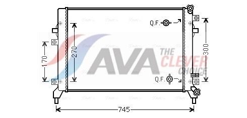 Інтеркулер AVA QUALITY COOLING VN2295 - zapix