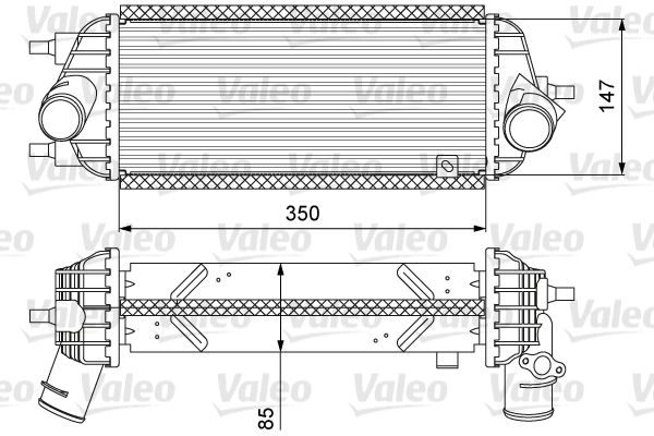 Інтеркулер VALEO 818626 - zapix