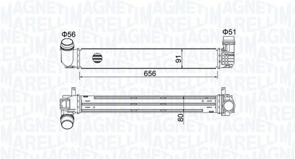 Інтеркулер MAGNETI MARELLI 351319204730 - zapix