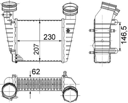 Інтеркулер MAHLE CI346000S - zapix