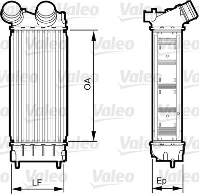 Інтеркулер VALEO 818226 - zapix