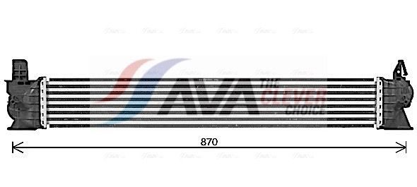 Інтеркулер AVA QUALITY COOLING FT4482 - zapix
