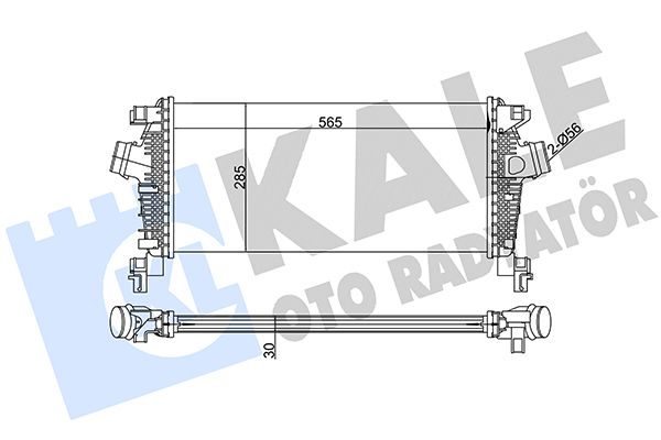 Інтеркулер KALE OTO RADYATÖR 344800 - zapix