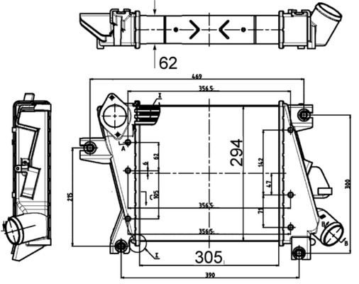 Інтеркулер MAHLE CI508000S - zapix