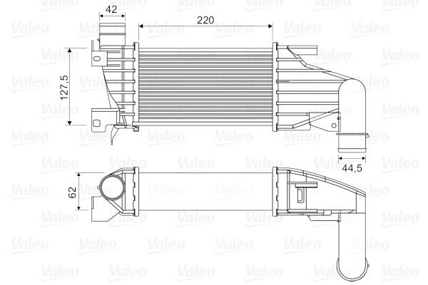 Інтеркулер VALEO 818555 - zapix