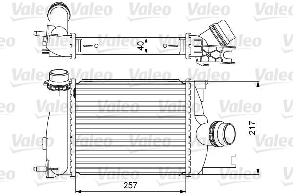 Інтеркулер VALEO 818622 - zapix