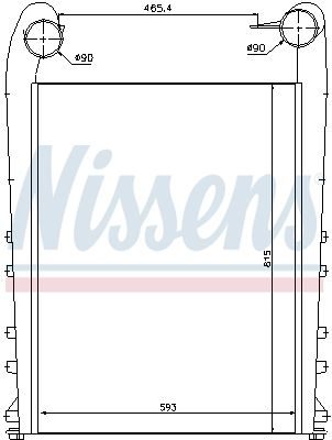 Інтеркулер NISSENS 97058 - zapix