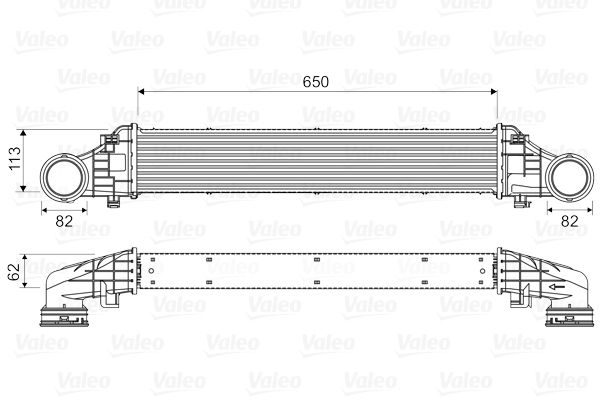 Інтеркулер VALEO 818587 - zapix