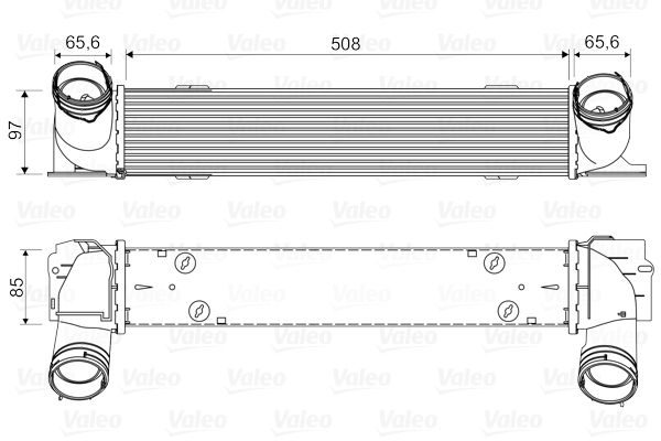 Інтеркулер VALEO 818553 - zapix
