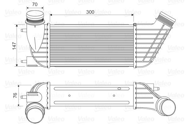 Інтеркулер VALEO 818651 - zapix