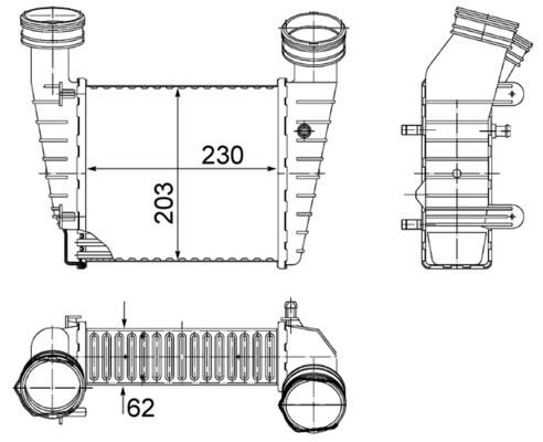 Інтеркулер MAHLE CI347000S - zapix