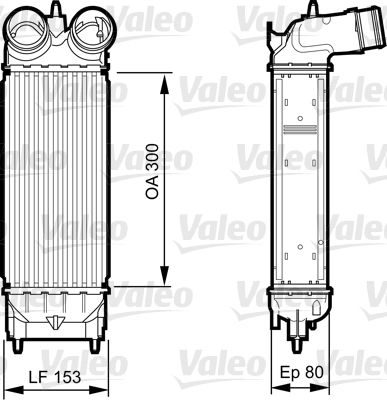 Інтеркулер VALEO 818244 - zapix