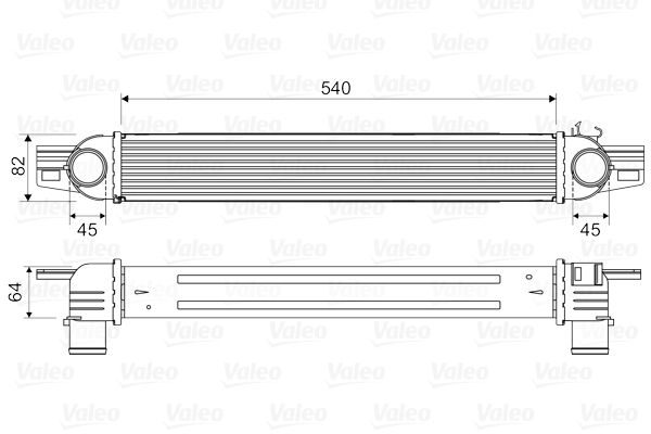 Інтеркулер VALEO 818545 - zapix