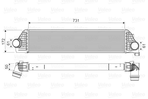Интеркулер VALEO 818561