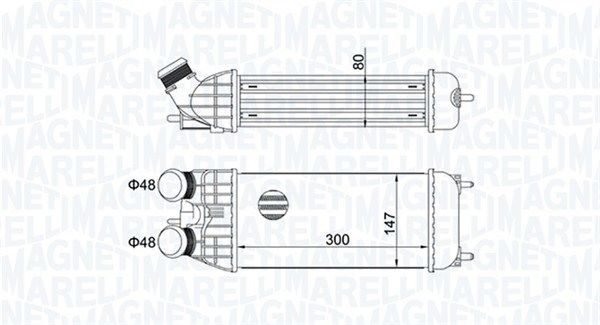Інтеркулер MAGNETI MARELLI 351319204470 - zapix