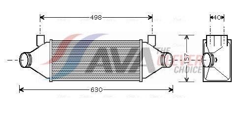 Інтеркулер AVA QUALITY COOLING FDA4314 - zapix