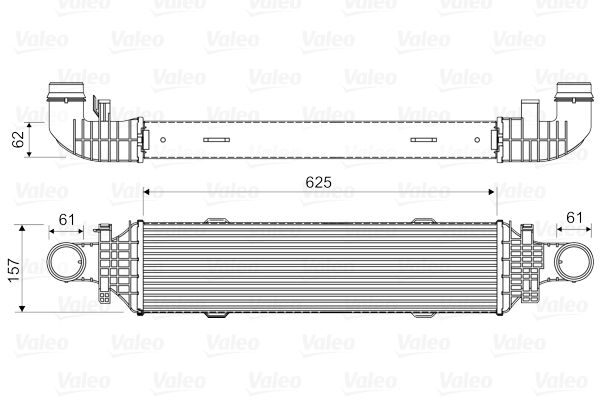 Інтеркулер VALEO 818631 - zapix