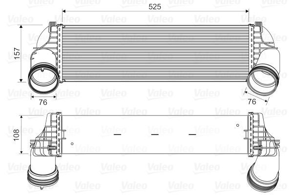 Інтеркулер VALEO 818562 - zapix