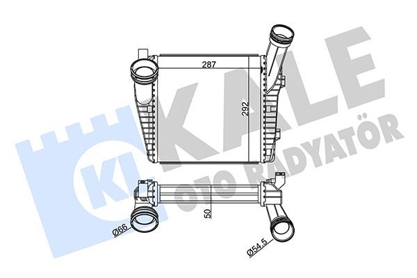 Интеркулер KALE OTO RADYATÖR 344745