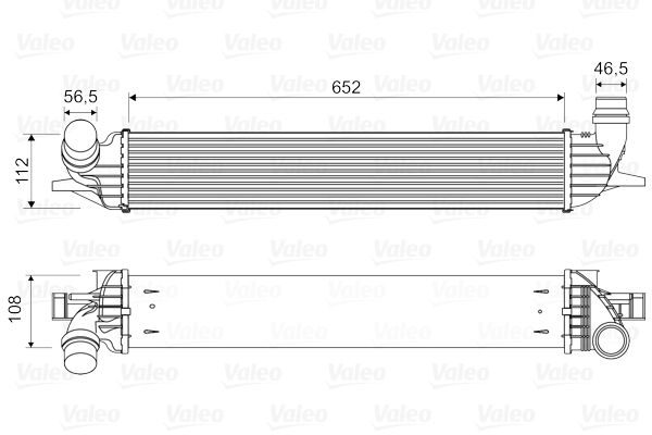 Інтеркулер VALEO 818330 - zapix
