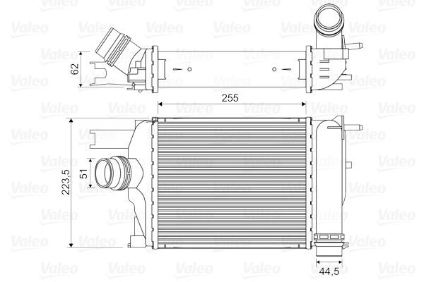 Інтеркулер VALEO 818609 - zapix