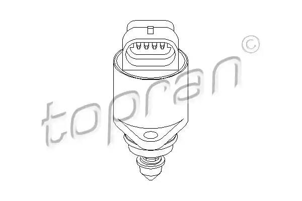 Регулятор холостого ходу TOPRAN 206169 - zapix