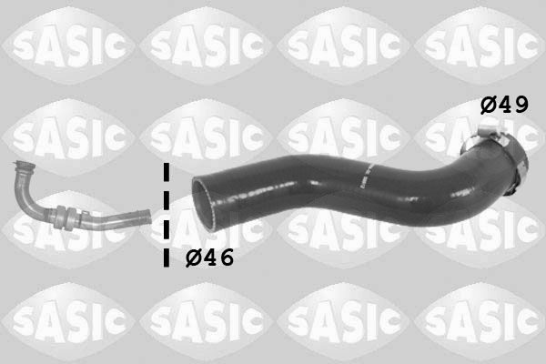 Патрубок інтеркулера SASIC 3334006 - zapix