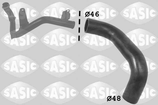Патрубок інтеркулера SASIC 3336012 - zapix