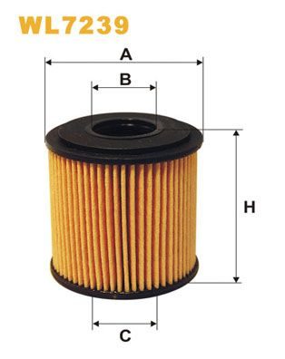 Оливний фільтр WIX FILTERS WL7239 - zapix