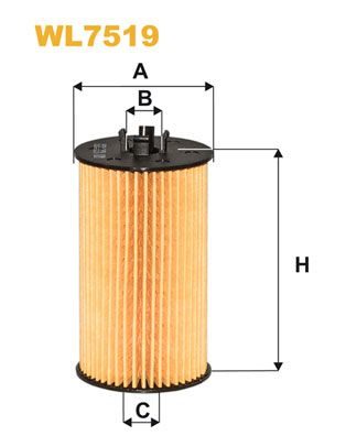 Оливний фільтр WIX FILTERS WL7519 - zapix