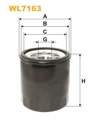 Оливний фільтр WIX FILTERS WL7163 - zapix