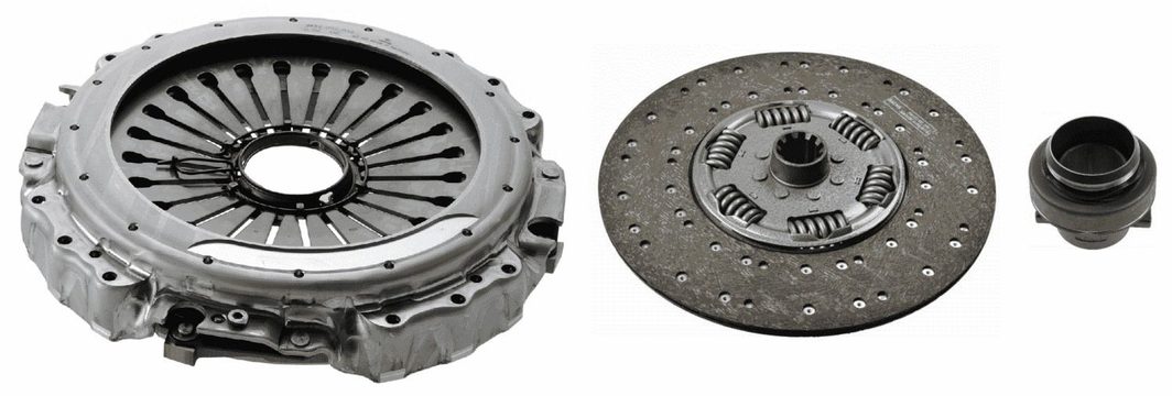 Комплект зчеплення SACHS 3400700504 - zapix