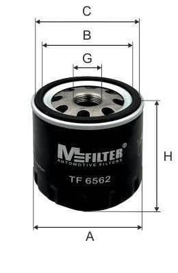 Оливний фільтр MFILTER TF6562 - zapix