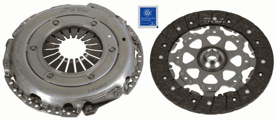 Комплект зчеплення SACHS 3000970097 - zapix