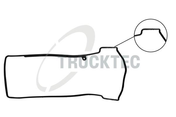 Прокладка клапанної кришки TRUCKTEC AUTOMOTIVE 0210103 - zapix