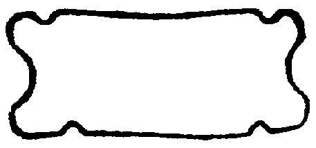 Прокладка клапанної кришки BGA RC6387 - zapix