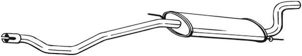 Глушник BOSAL 283921 - zapix