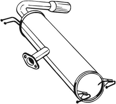 Глушник BOSAL 228467 - zapix