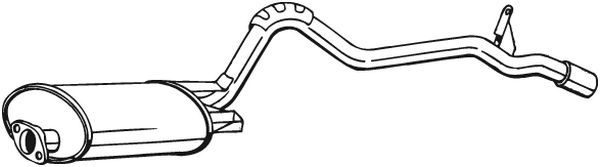 Глушник BOSAL 283605 - zapix